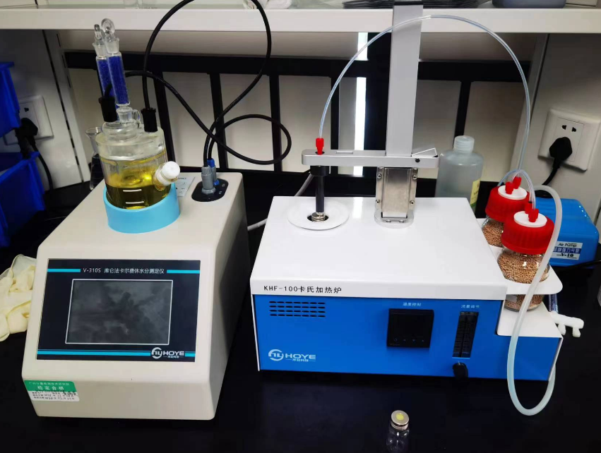 V310-KHF卡爾費(fèi)休水分測(cè)定儀聯(lián)用卡氏爐走進(jìn)廣州邁普醫(yī)學(xué)